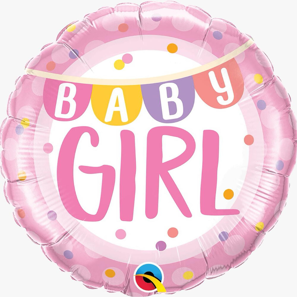 Baby Girl Celebration Balloon