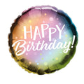 Birthday Metallic Ombre & Dots Balloon