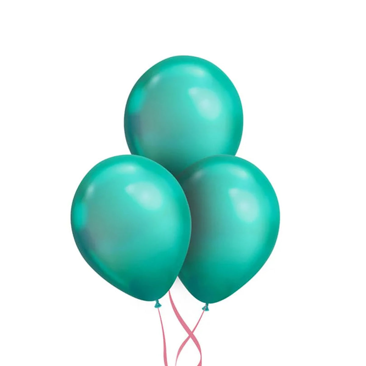 Chrome Green Balloon Package