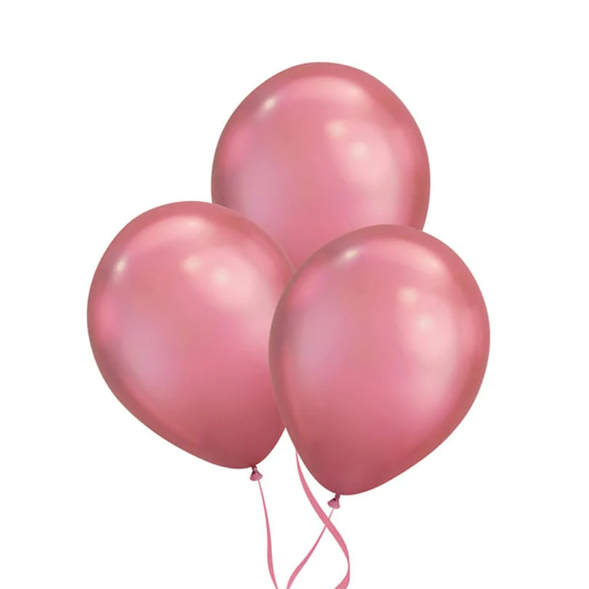 Chrome Mauve Balloon Package