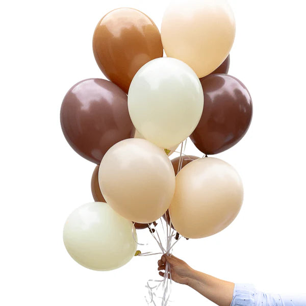 Coffee Bean Balloon Mix (11 Pieces)