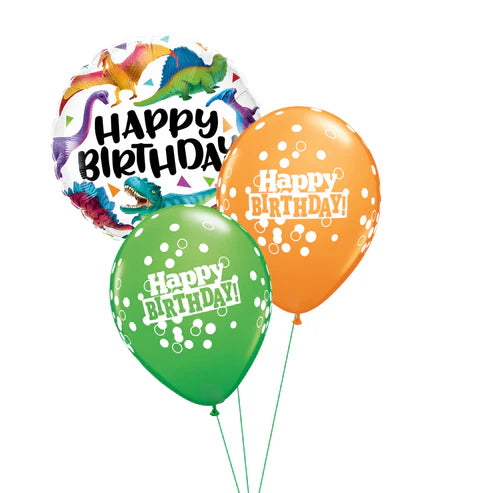 Dinosaur Balloon Collection Table Centerpiece