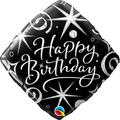 Elegant Birthday Single Foil Balloon