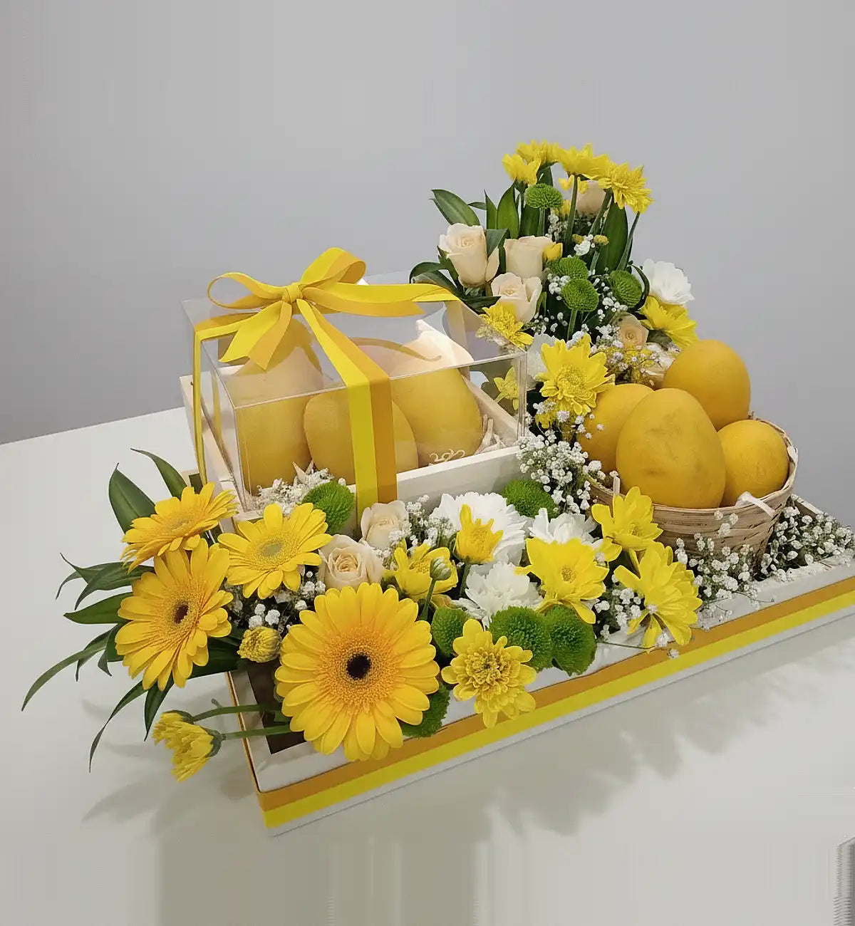 Exquisite Mango & Floral Delight