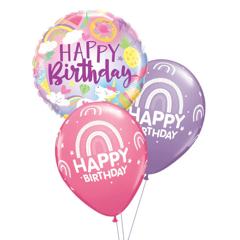 Fantastical Fun Birthday Balloon Table Centerpiece