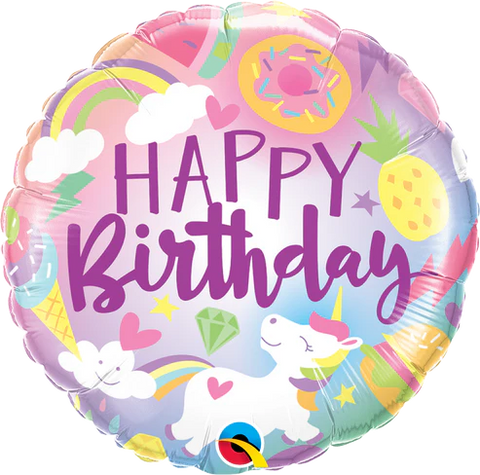 Fantastical Fun Birthday Single Foil Balloon
