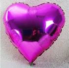 Fuchsia Pink Heart Shaped Balloon