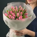 20 Pink Tulip Bouquet