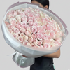 101  Light Pink Rose Bouquet (Elegance)