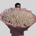 200  Light Pink Rose Bouquet (Premium)