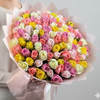 100 Mix Multi Rose Bouquet(Premium)