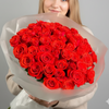 50 Red Rose Bouquet(Elegance)
