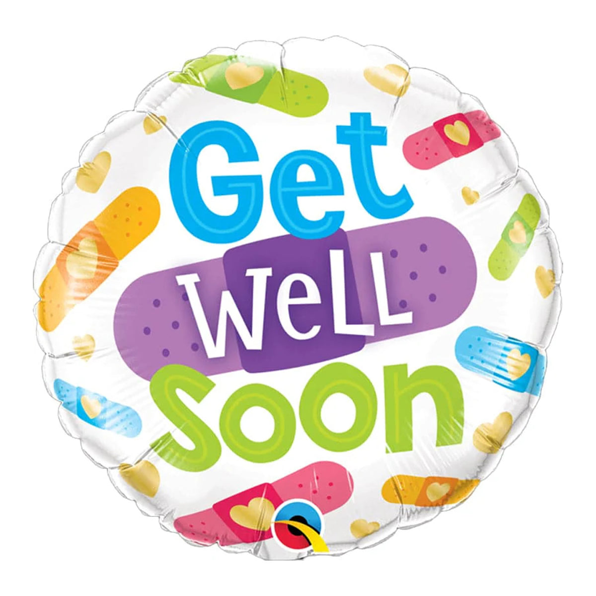Get Well Soon Bandages Foil Balloon