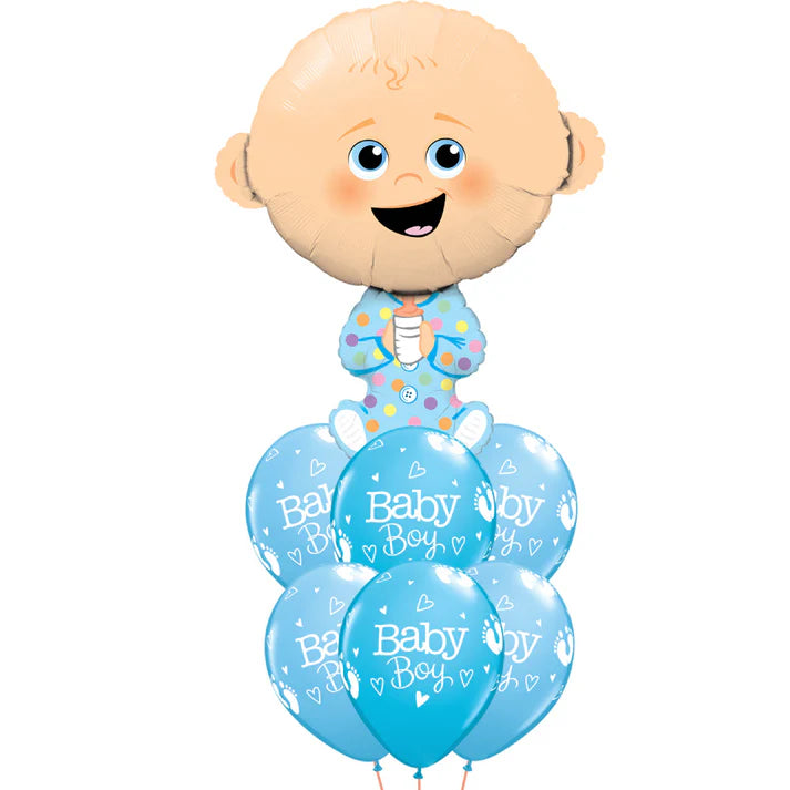 Giant Blue Baby Light Fab Gift Bouquet