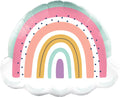 Giant Boho Rainbow Single Foil Balloon