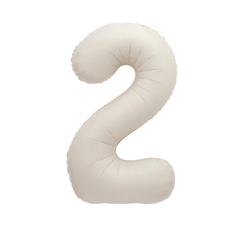 Giant Matte Nude Number 2 Balloon
