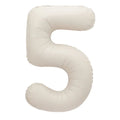 Giant Matte Nude Number 5 Balloon