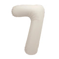 Giant Matte Nude Number 7 Balloon