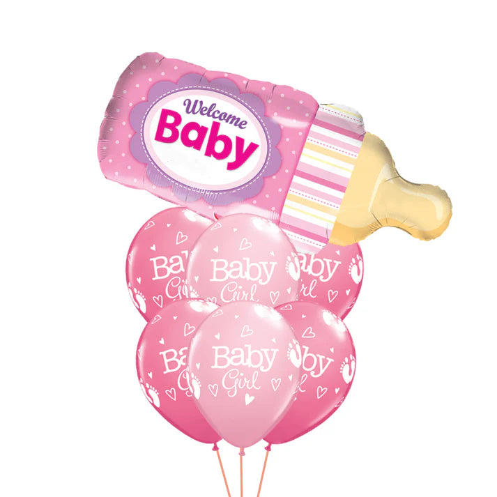 Giant Pink Baby Bottle Fab Gift Bouquet