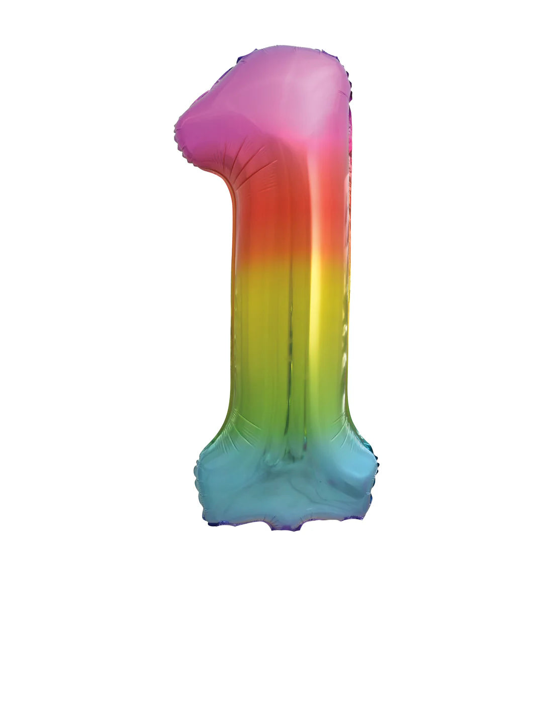 Giant Rainbow Number 1 Balloon