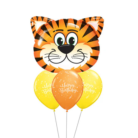 Giant Tiger Balloon Bouquet Floor Bouquet