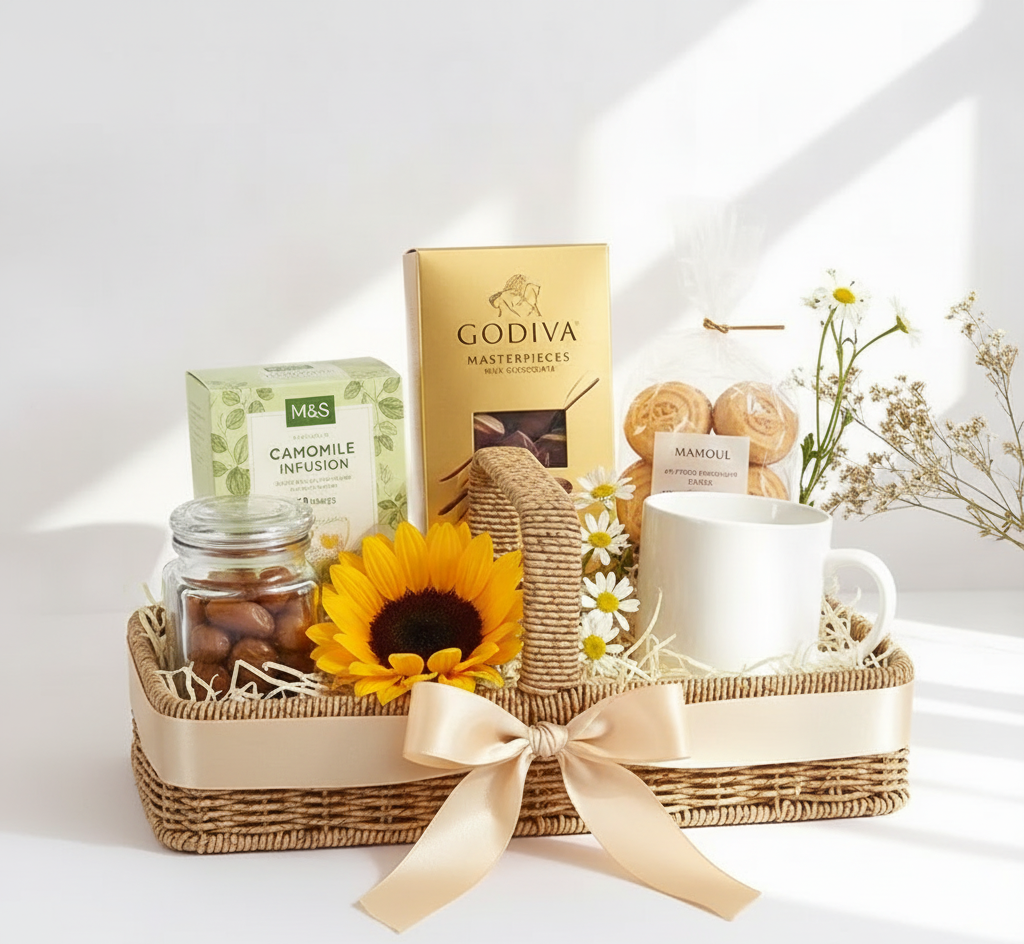 Golden Sunshine Gourmet Gift Basket