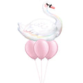 Graceful Swan Balloon Floor Bouquet