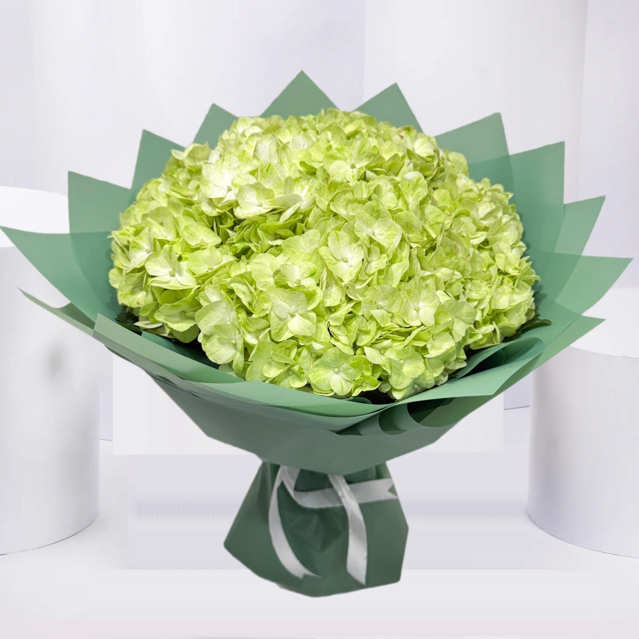Green Hydrangea Bouquet