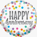 Happy Anniversary Foil Balloon