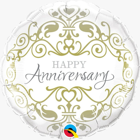 Happy Anniversary Foil Balloons