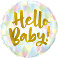 Hello Baby Single Foil Balloon