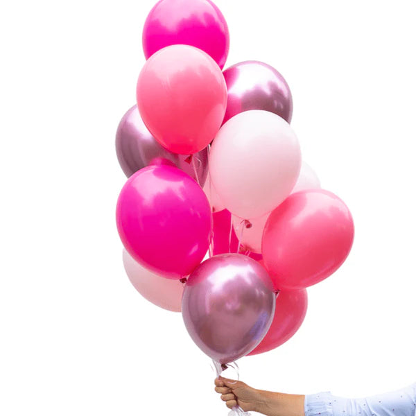 In The Pink Balloon Mix (11 Pieces)
