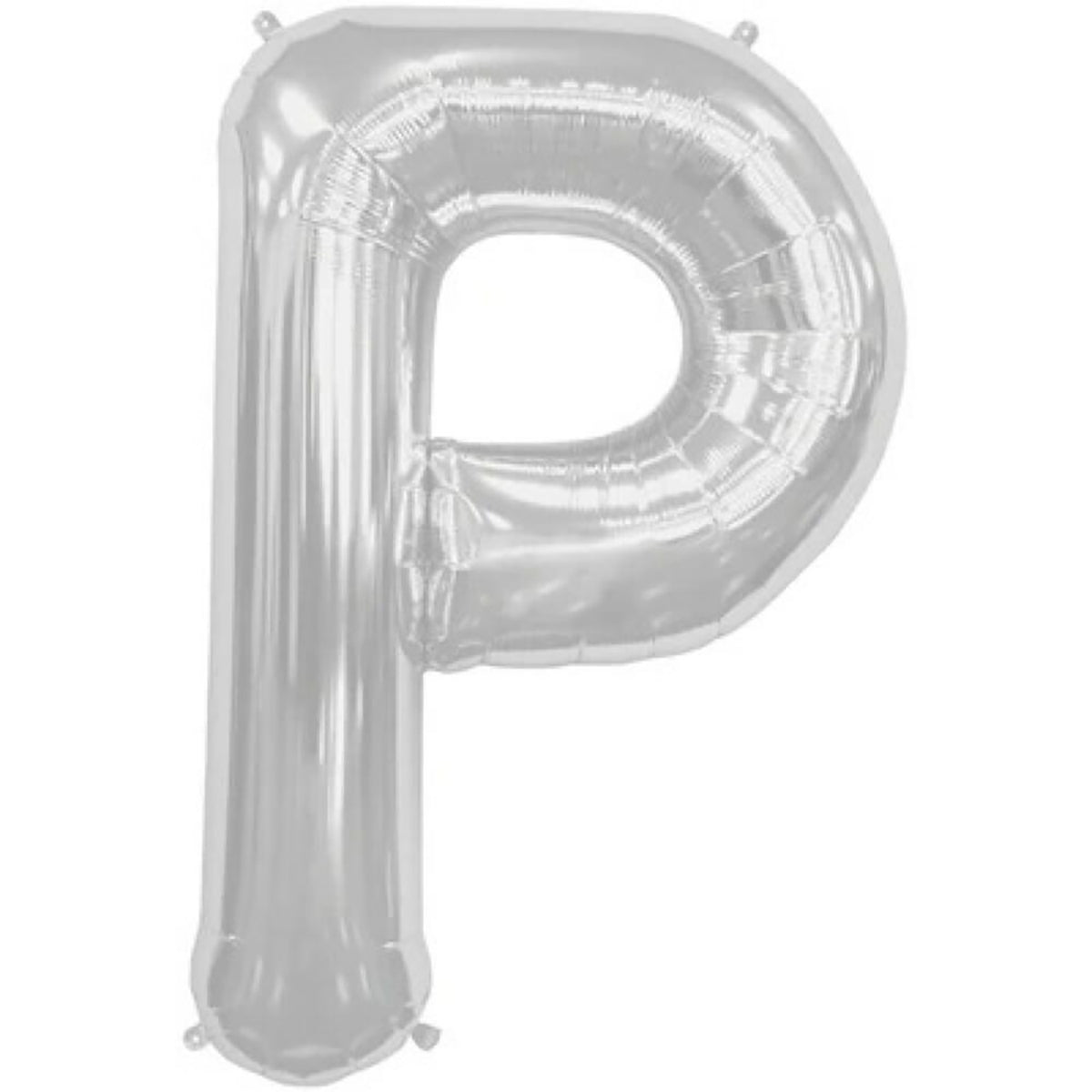 Letter P Silver Foil Balloon