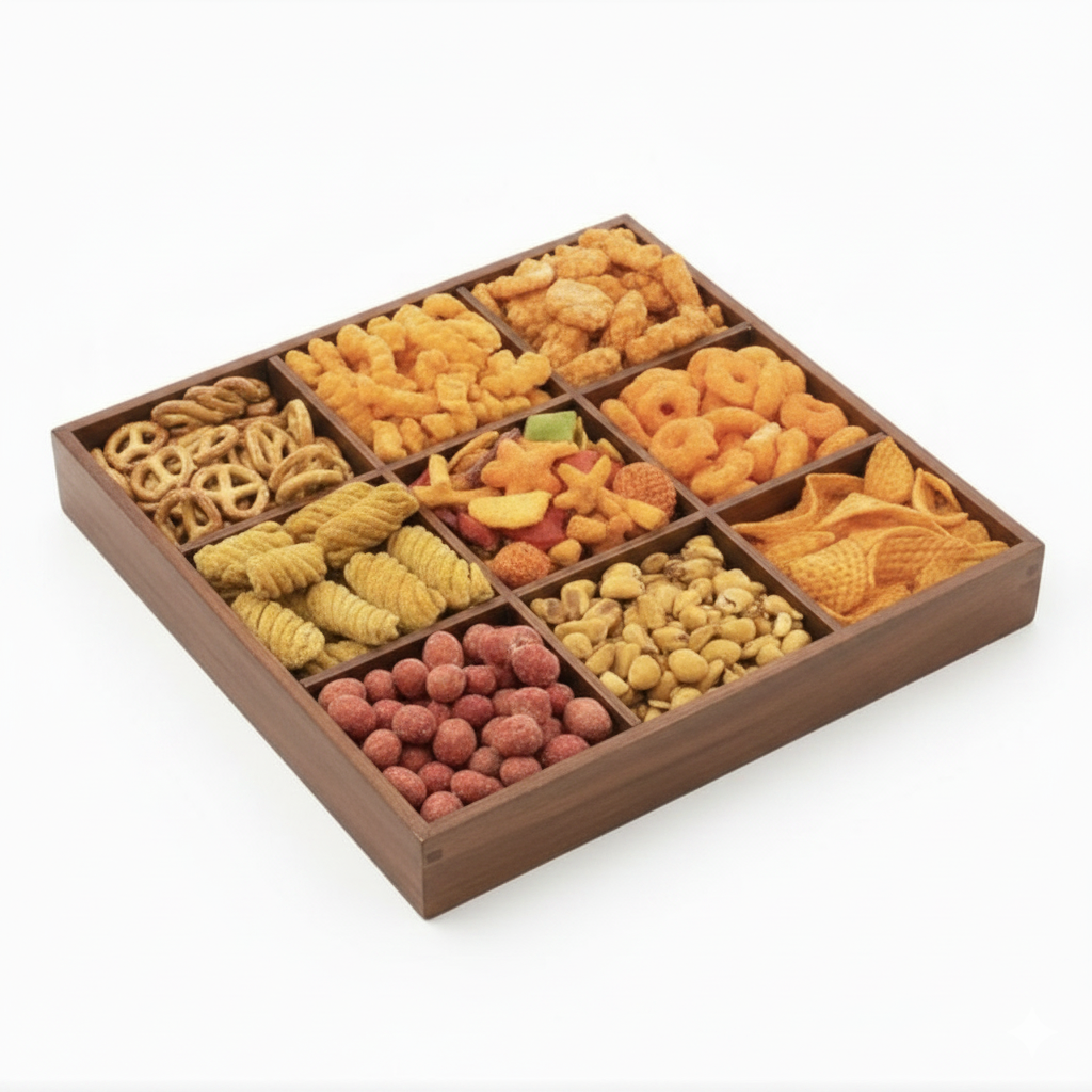 Mixed Nuts & Snacks Gift Box