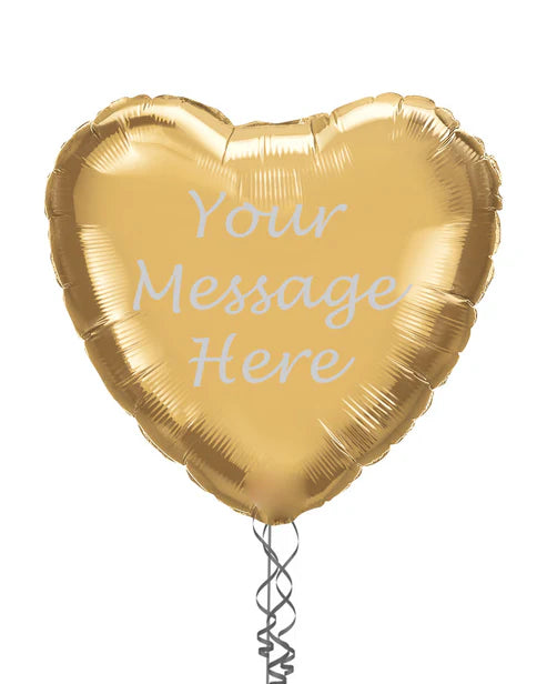 Personalized Any Color Heart Balloon