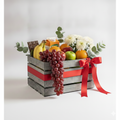 Premium  Fruits and Flowers Basket