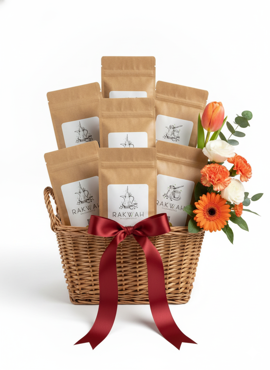 Rakwah Signature Coffee Collection Gift Basket
