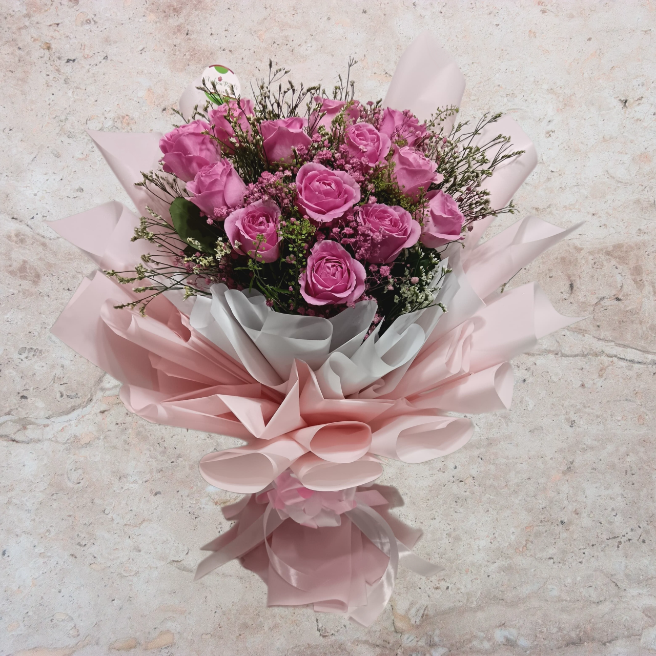 Pink Lovely Rose Bouquet