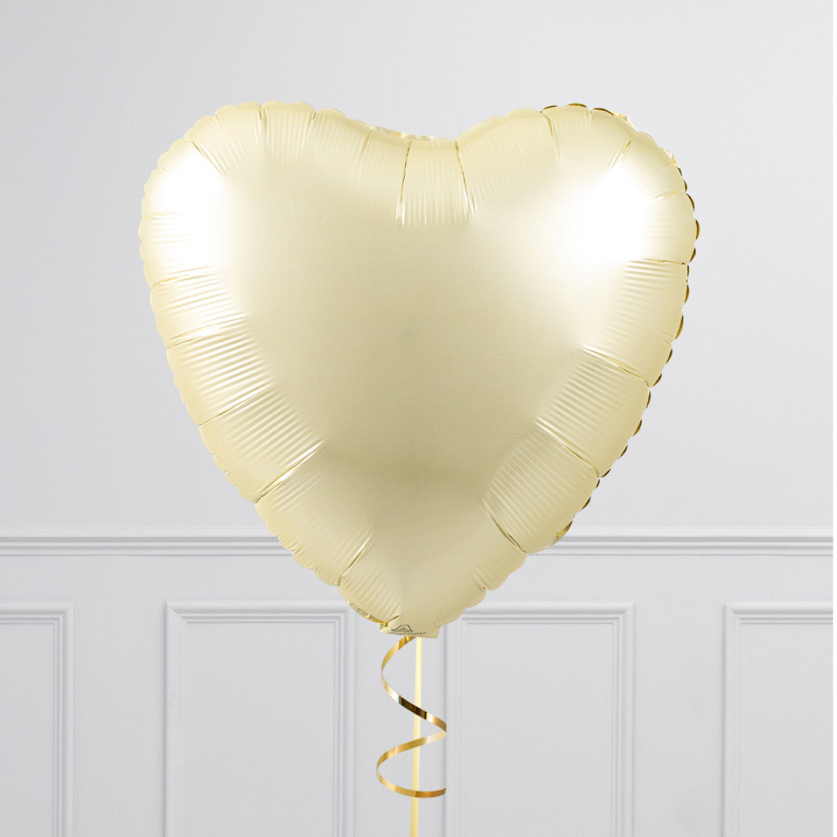Retro Pastel Bloom Hearts Inflated Single Foil Balloon