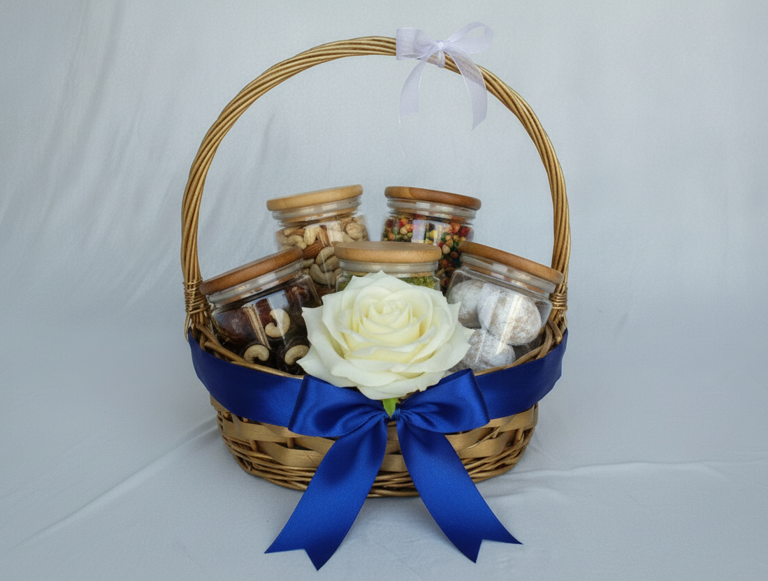 Rose Gourmet Gift Basket
