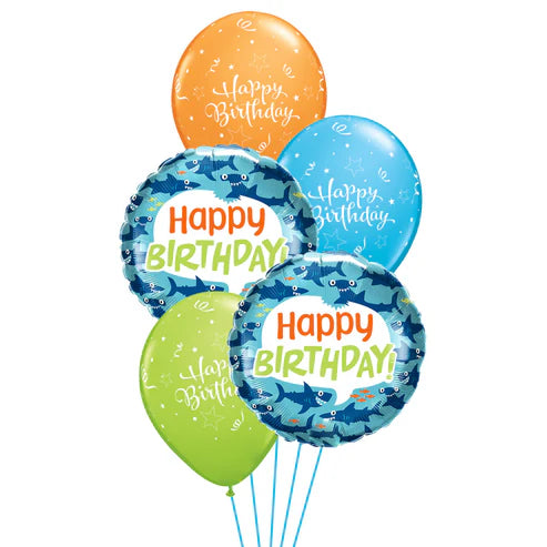 Shark Balloon Collection Floor Bouquet