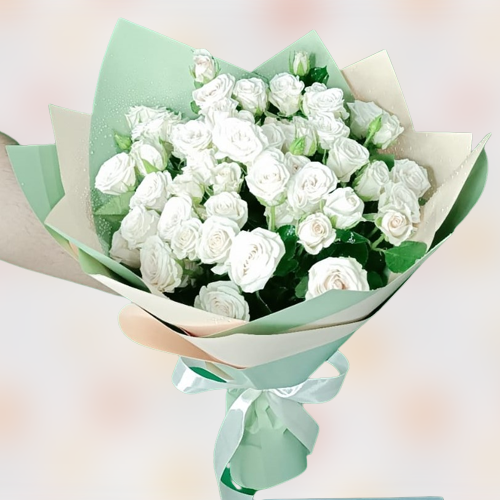 Cream Spray Rose Bouquet