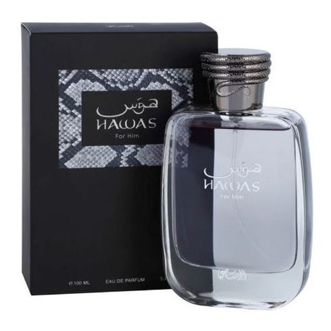 Rasasi Hawas For Him Perfume For Men 100ml Eau de Parfum - Arabian Petals (5464879825060)