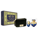 Versace Dylan Blue Pour Femme 3pcs Giftset 100ml EDP + Pouch + 10ml Miniature - Arabian Petals (5465317965988)