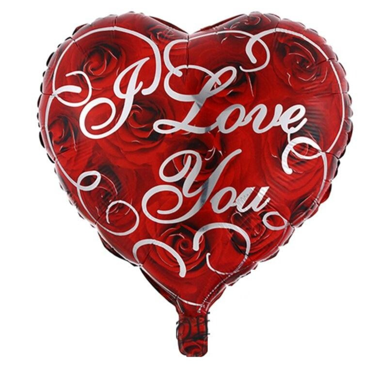 I Love you - Red Heart Balloon - VD (4545177976877)