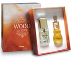 Ajmal Wood In Love For Unisex 14ml Eau de Parfum + Concentrated Perfume Oil 12ml - Arabian Petals (5461966880932)