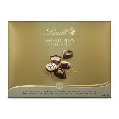 Lindt Swiss Tradition Deluxe Chocolates 195g (6642028576932)