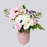 Pink Arrangement with pink Vase