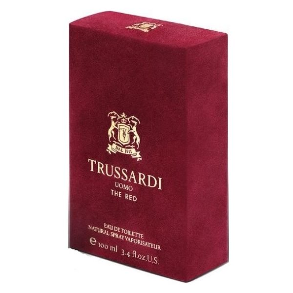 Trussardi UOMO The Red Eau De Toilette 100ml For Men - Arabian Petals (5461990080676)
