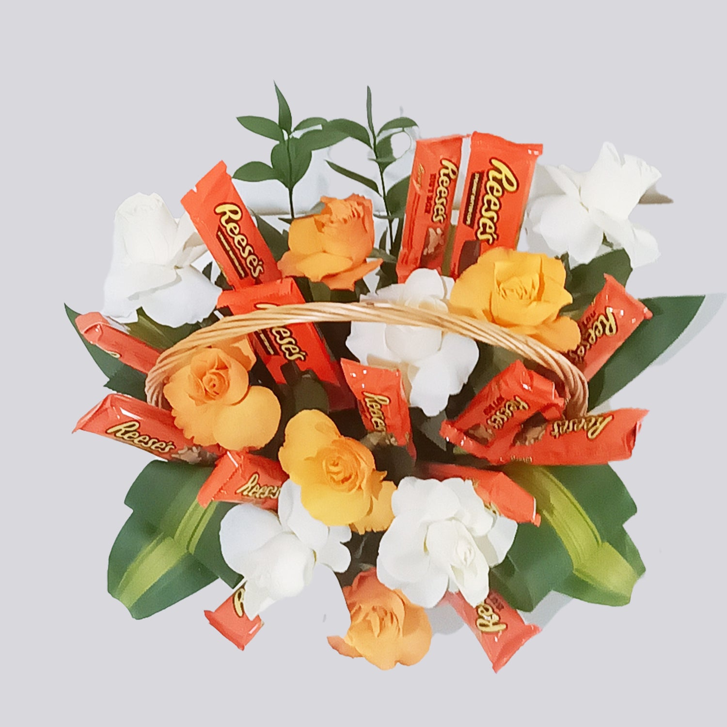 Roses N Chocolate Arrangement